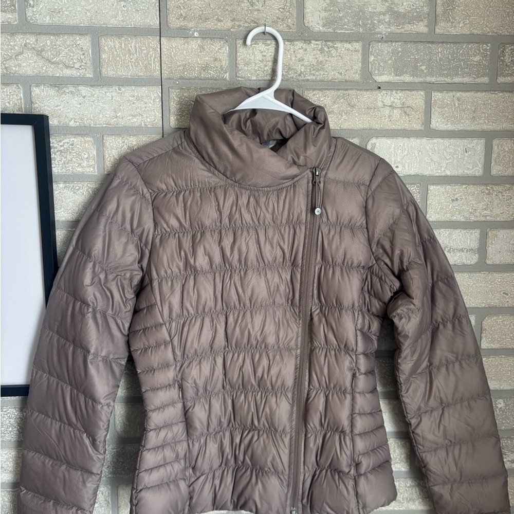 Athleta Women's Brown Puffer Jacket